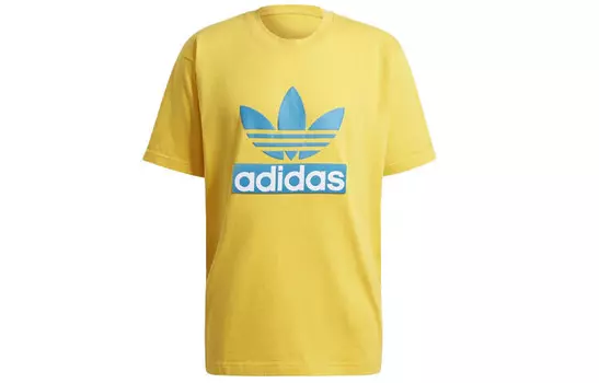 Футболка Big Trfl мужская желтая Adidas Originals, желтый