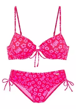 Футболка Бикини BUFFALO, цвет Light pink/Dark pink