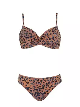 Футболка Бикини OLYMPIA, коричневый