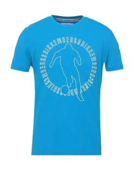 Футболка Bikkembergs, лазурный