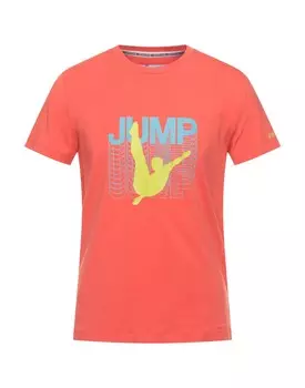 Футболка Bikkembergs, лососево-розовый