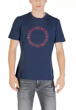 Футболка Bikkembergs, синий