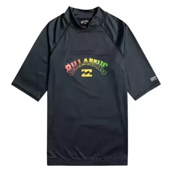 Футболка Billabong Arch Short Sleeve High Neck, черный