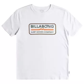 Футболка Billabong Kid's Trademark S/S, белый