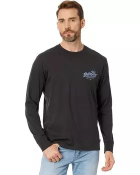 Футболка Billabong Lounge Long Sleeve Graphic, цвет Washed Black