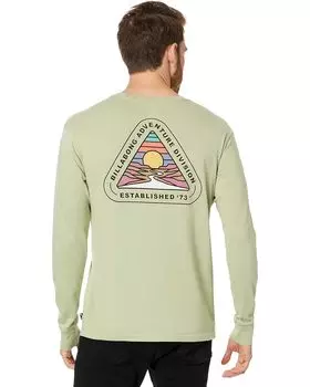 Футболка Billabong Rockies Long Sleeve Graphic Tee, цвет Light Sage
