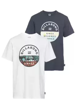 Футболка Billabong "ROTATION BOYS SHORT SLEEVE", белый