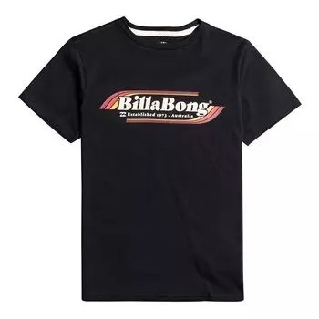 Футболка Billabong Seventy Roads Short Sleeve Crew Neck, черный