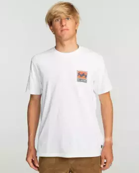 Футболка Billabong "Stamp", белый