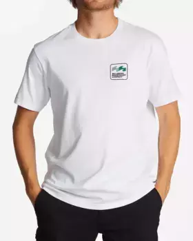 Футболка Billabong "Walled", белый