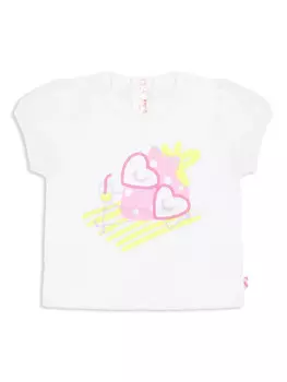 Футболка Billieblush из хлопка, белый