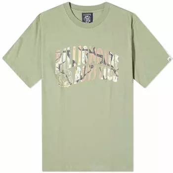 Футболка Billionaire Boys Club Camo Arch Logo, зеленый