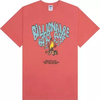 Футболка Billionaire Boys Club Smoke Tee 'Dubarry', красный