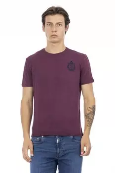 Футболка Billionaire Crown Embroidery, бордовый
