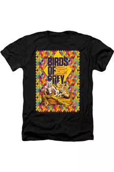 Футболка Birds Of Prey Couch для взрослых Heather Gildan, черный
