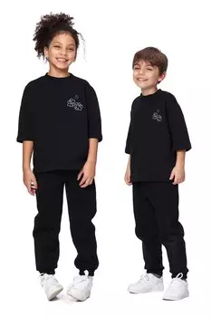 Футболка Birdy с овальным вырезом Hamza, черный