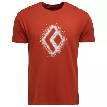 Футболка Black Diamond Chalked Up 2 0 S/S Tee, цвет Burnt Sienna