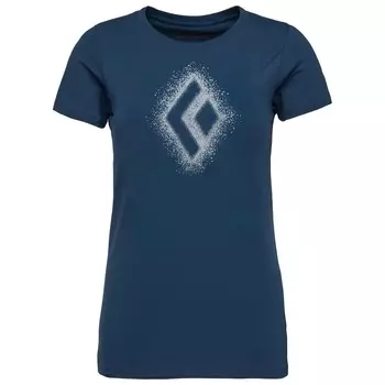 Футболка Black Diamond Women's Chalked Up 2 0 S/S Tee, цвет Indigo