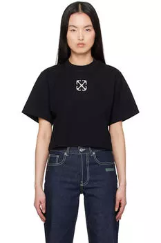 Футболка Black Jewel Mini Arrow Crop Off-White