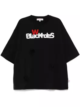 Футболка Blackholes Walter Van Beirendonck, синий