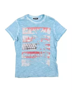 Футболка Blauer, лазурный