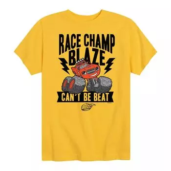 Футболка Blaze Nickelodeon Race Champ для мальчиков 8–20 лет Licensed Character
