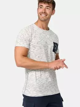 Футболка блейн Indicode, серый