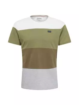 Футболка BLEND, хаки/оливковый