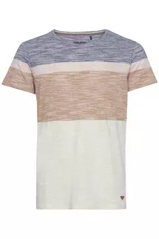 Футболка Blend JAKOB, бежевый/синий