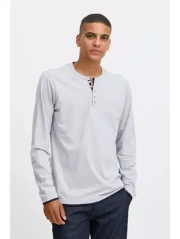 Футболка BLEND Longsleeve, цвет mittelgrau