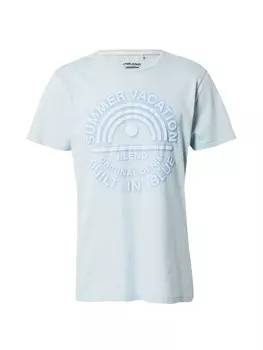 Футболка BLEND, синий/голубой