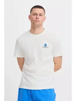 Футболка BLEND T-Shirt BHEMMERT print tee 20718107 modernes T-Shirt mit Label-Print in