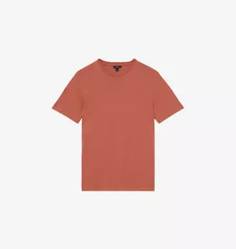 Футболка Bless из хлопкового джерси с круглым вырезом и короткими рукавами Reiss, розовый