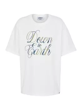 Футболка Bless my Demons exclusive for ABOUT YOU Earth, белый