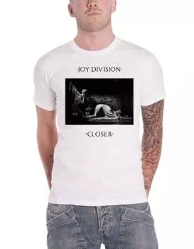 Футболка ближе Joy Division, белый