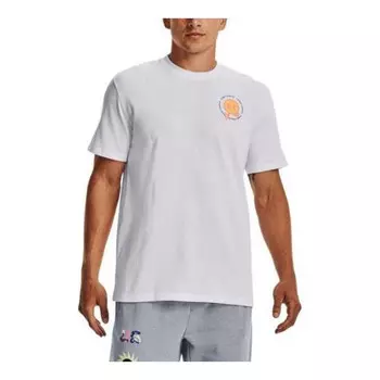 Футболка bloom heavyweight t-shirt 'white' Under Armour, белый