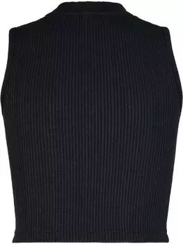 Футболка Blue Effect Basic Crop Top festlich, черный