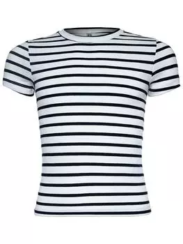 Футболка Blue Effect, черный/белый