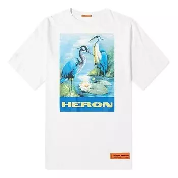 Футболка blue painting short sleeve white Heron Preston, белый