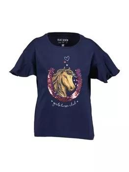 Футболка BLUE SEVEN, темно-синий