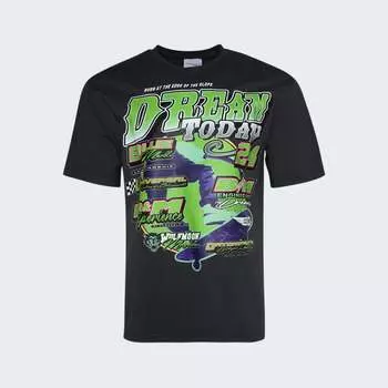 Футболка Bluemarble Moto Print, черный