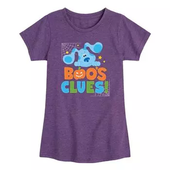 Футболка Blues Clues Boo Clues для девочек 7–16 лет Licensed Character, фиолетовый