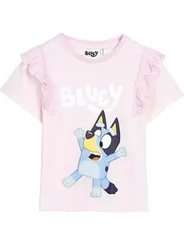 Футболка Bluey, розовый