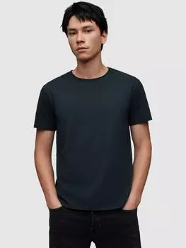 Футболка Bodega из органического хлопка с короткими рукавами AllSaints, кадет синий