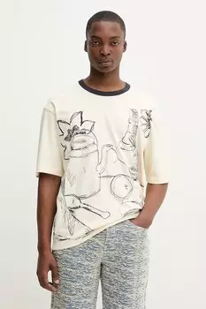 Футболка BODEGN Desigual, бежевый