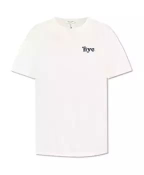 Футболка бойфренд Rag & Bone, белый