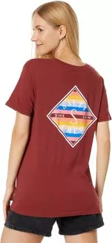 Футболка-бойфренд с короткими рукавами Tippet Fill Salty Crew, цвет Spiced