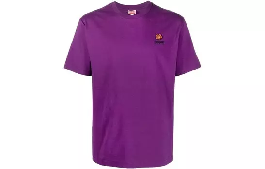Футболка Boke Flower Series для мужчин, фиолетовая Kenzo, фиолетовый
