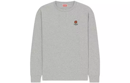 Футболка Boke Flower Series для мужчин, жемчужно-серая Kenzo, серый