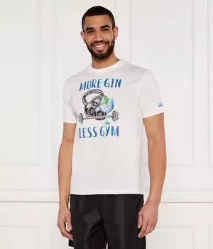 Футболка больше джина Classic fit St.Barth, белый